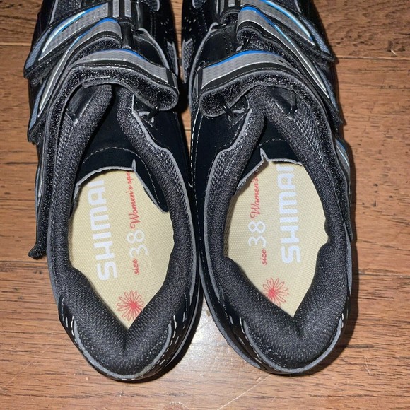 Shimano SPD SH-WM51 Womens Cycling Mountain Biking Shoes Black  Size 6.5 EU 38 - Picture 3 of 4
